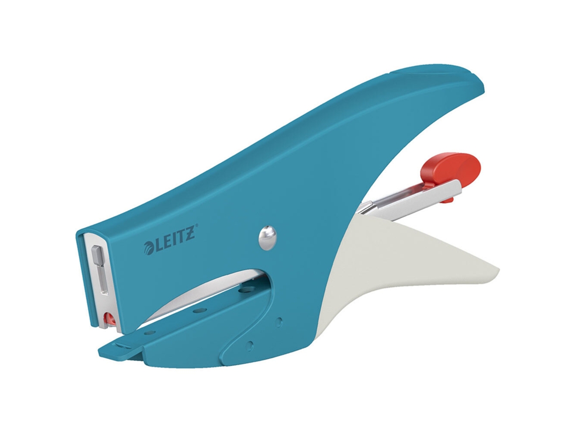 LEITZ Agrafador Alicate Cosy para Agrafos N10 15 Folhas Azul Claro