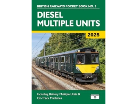 Livro Diesel Multiple Units 2025 de Robert Pritchard (Inglês)