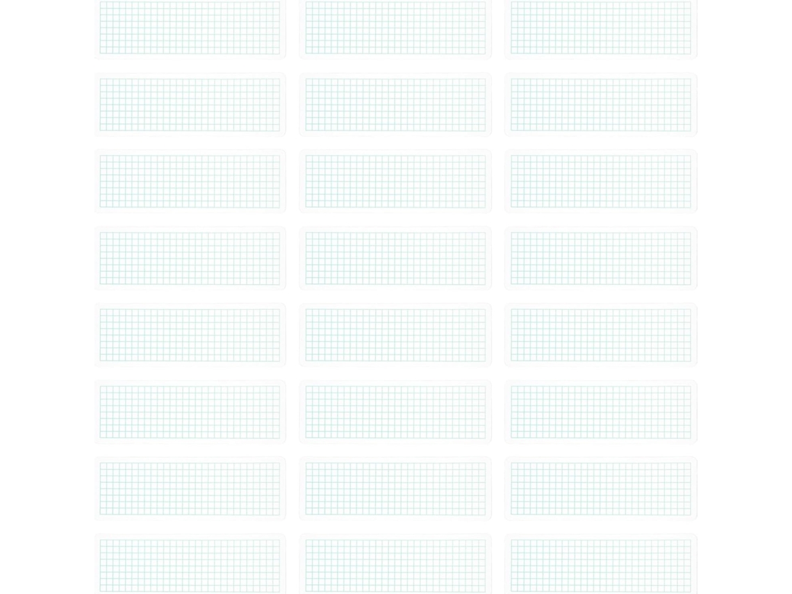 Bestyash Prateleiras Para Fitas Washi Com Cantos Arredondados, Design Em Grade Para Organizar Fitas Washi, Slight Support