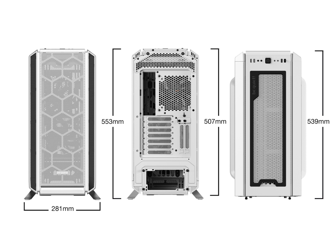 Be Quiet! Silent Base 802 Window White Midi Tower Branco