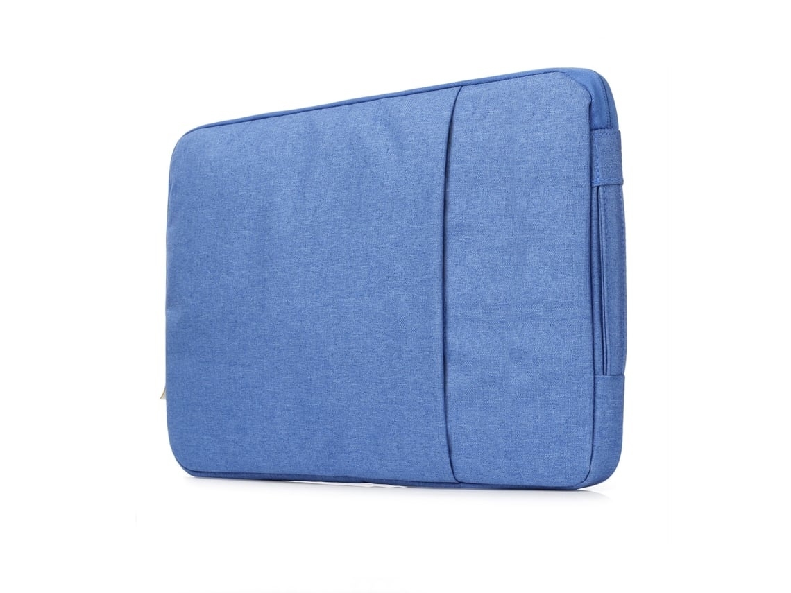Lurelia Capa Para Portátil De 15 Polegadas Impermeável Bolsa Protetora Azul Jeans