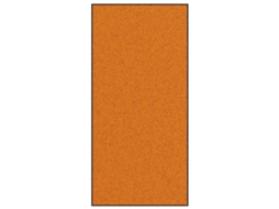 Maison Exclusive - Tapete De Entrada Laranja E Preto 120 X 250 Cm 100% Poliamida