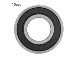 10 Pcs Rolamento De Esfera Sulco Profundo 2rs Vedação Dupla Borracha 15x32x8mm 16002-2rs