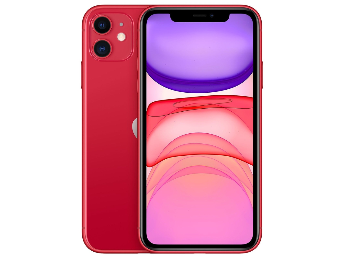 iPhone 11 APPLE (Recondicionado Marcas Mínimas - 64 GB - Vermelho)