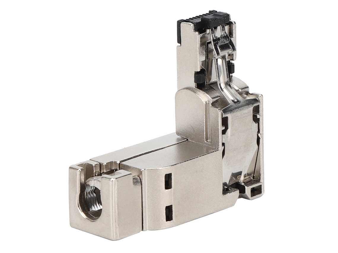 Conector Ethernet Rj45 4-core 2p À Prova D'água
