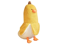 2026 peluche Pato Plátano, Almofada Macia e Bonita, para Meninos e Meninas, Amarelo, 50cm