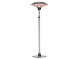 Aquecedor de Jardim MDUG 3000w com proteção IP44 Ø58.5x160cm prata