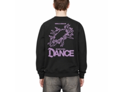 Moletom clássico Rockinstone We Might As Well Dance com estampa dupla face e design exclusivo.