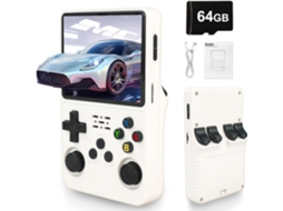 Console de Videogame Portátil Retrô R36s com Sistema Linux, Bateria 3000mah, Tela 3,5 Polegadas, Mais 30.00 0 Jogos Clássicos, VONKELIOS