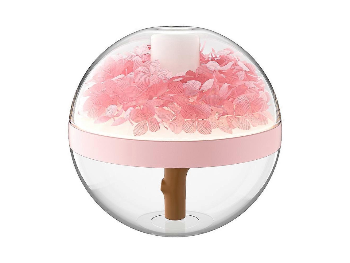 Umidificador Flores Preservadas Difusor Aromas Luz Noturna BRILVIBERA