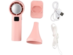 Ventilador De Mesa Portátil Turbo Fan Usb, Silencioso, Com Fluxo Ar