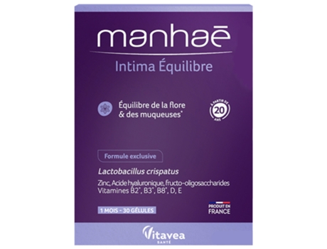 Manhaé Equilíbrio Íntimo 15 30 Cápsulas VITAVEA