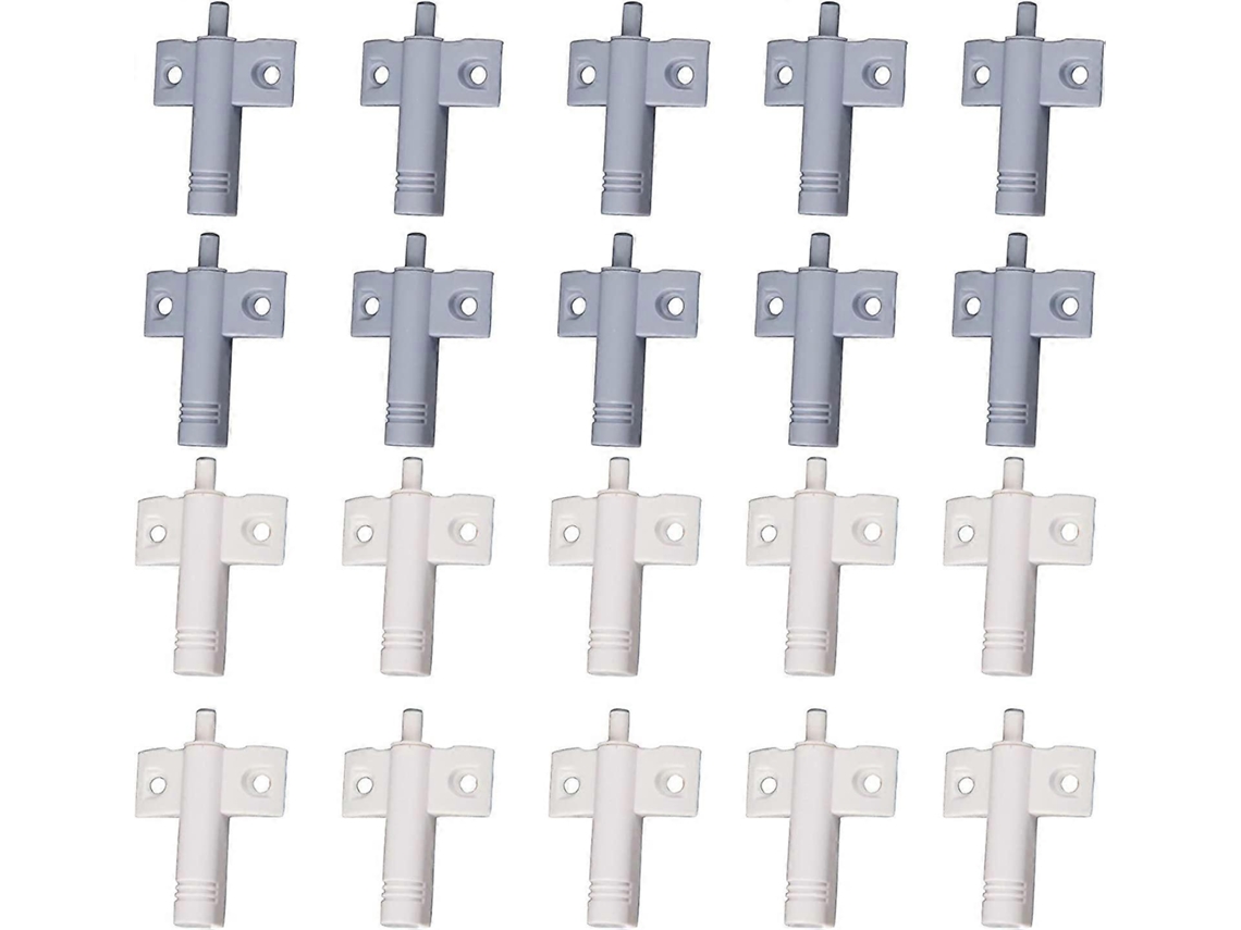 20 Amortecedores de Porta de Cozinha, Buffer de Gaveta, Material Abs Reciclável | S/MARCA