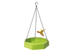 Bañera Colgante para Aves com 6 Bebederos, Material Durável | S/MARCA
