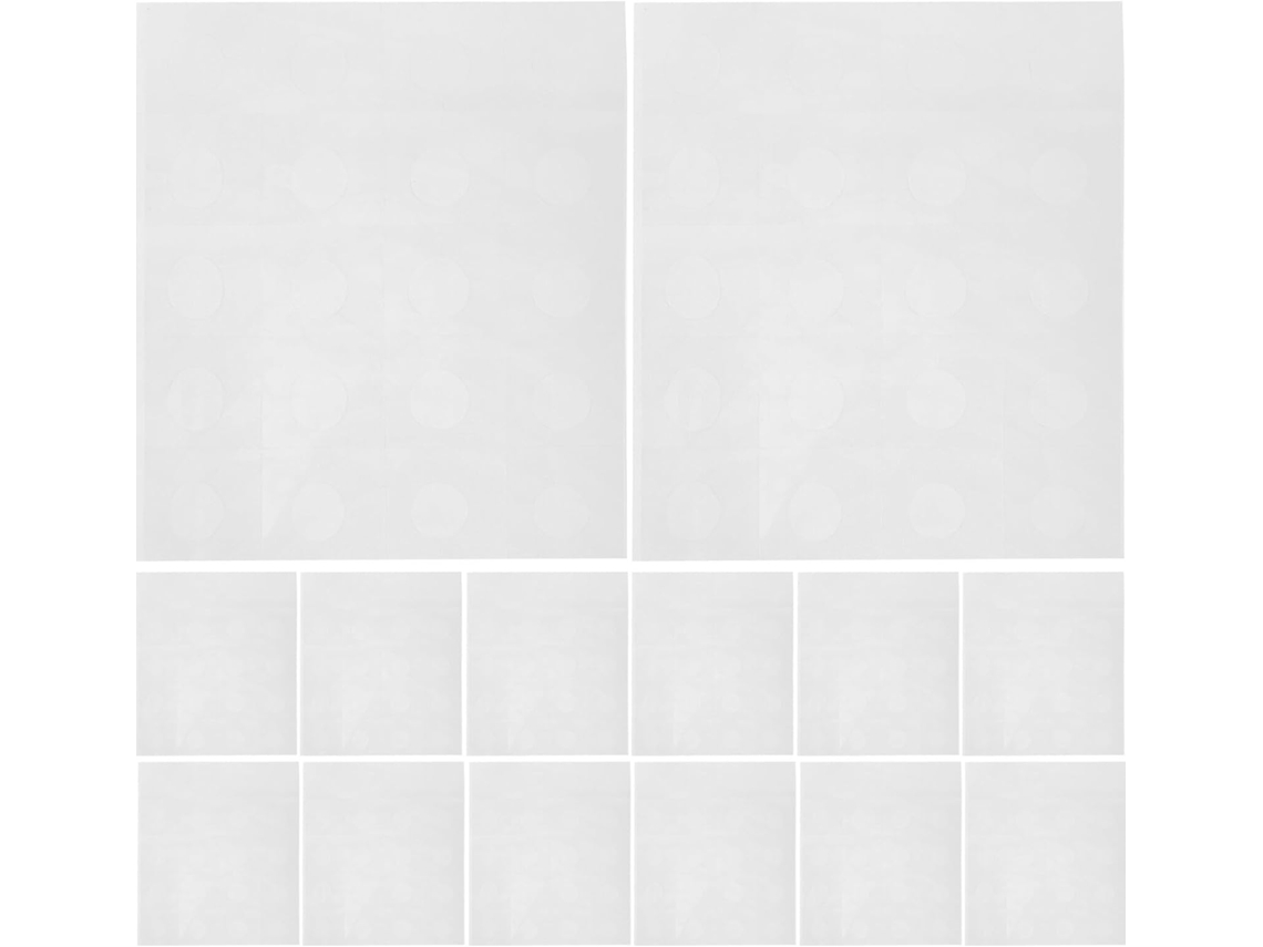Luxshiny 1000 Unidades De Adesivos Dupla Face Para Balões, Adesivos Redondos De 1, 2cm Para Decoração De Festas, Sem