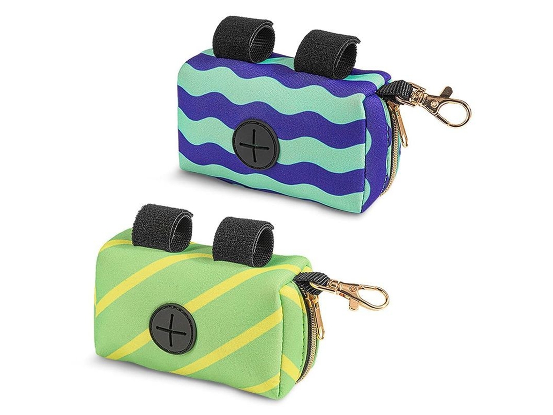 Dispensador de Sacos para Dejetos Caninos, Porta-Sacos para Fezes de Cachorro, Acessório para Passeio com Animais de Estimação