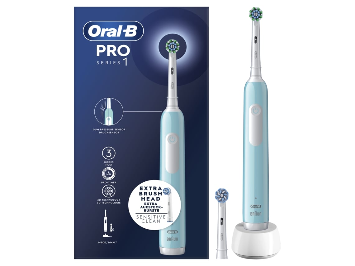 Escova Dentes Elétrica ORAL-B Pro Series 1 Turquesa (1 Unidade)