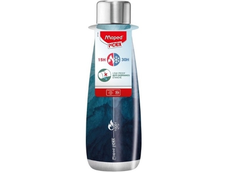 Livro Botella 500ml En Acero Inoxidable Termica Mod.water De Desconocido (espanhol)