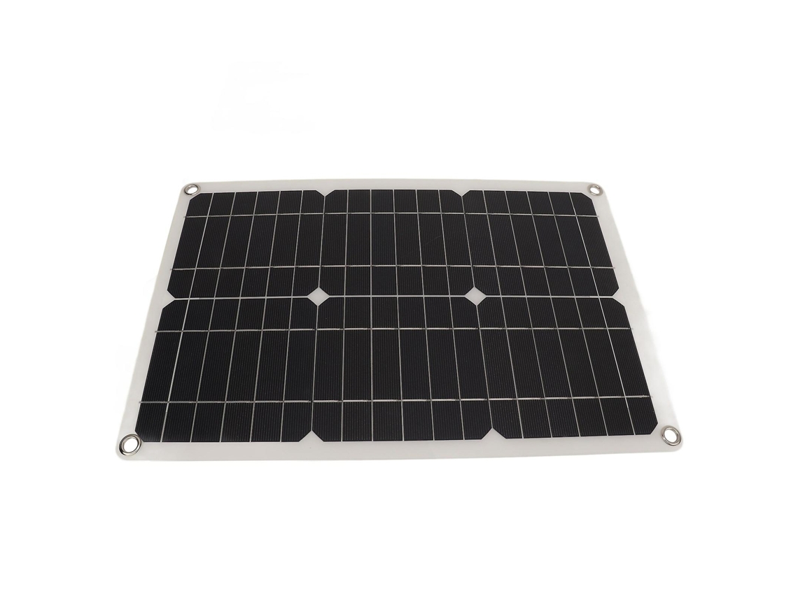 Kit De Painel Solar De 100 W 12 V Dc 24 V Ip67 À Prova Dágua Carregador Solar Completo Com Controlador De 20 A Para Ambientes Externos Olysi Shop