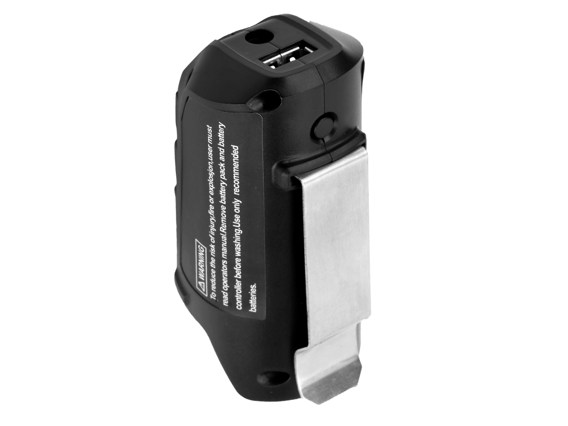 Adaptador Conversor De Fonte De Alimentação Usb Para Bateria Li-ion Bhb120 12v 10.8v