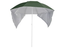 Guarda sol de Praia com Paredes Laterais 215 Cm Verde MAISON EXCLUSIVE