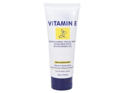 Sabonete Facial Hidratante E De Limpeza Profunda Com Vitamina E Para Todos Os Tipos De Pele, 100 Ml