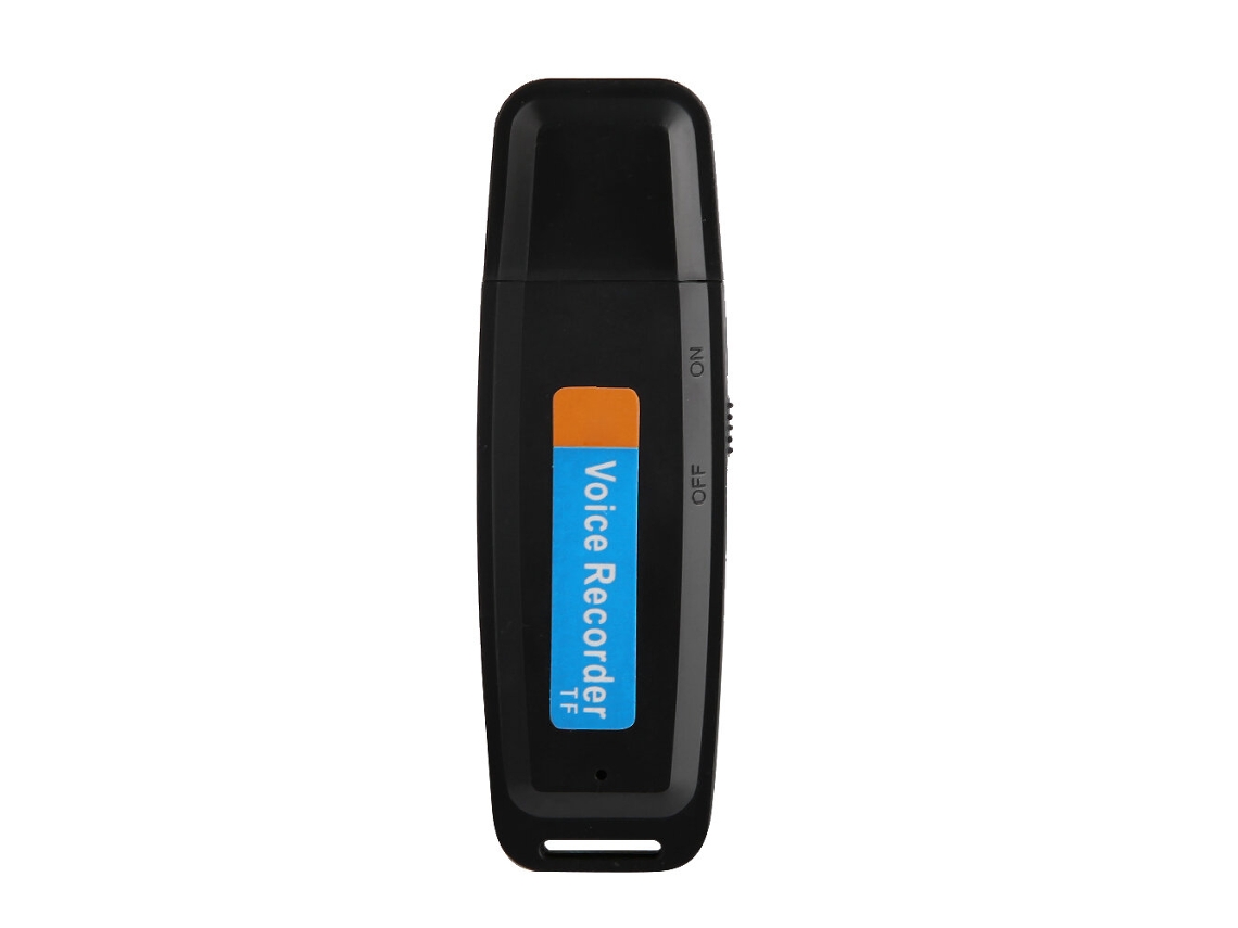 Unidade Flash Usb, Gravador de Voz Digital, 32 Gb, Preto YANYXR