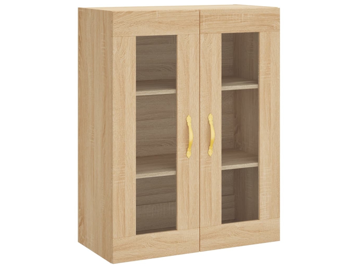 Wall Mounted Cabinet, Wall Mounted Cabinets Vidaxl Marrom Madeira Processada (n/a)