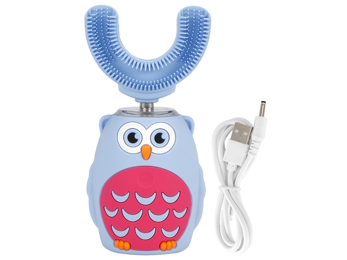 Escova Elétrica Infantil Laxiscreed Com Carregamento Usb E Tecnologia Automática Inteligente
