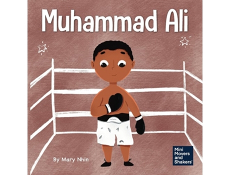 Livro Muhammad Ali de Mary Nhin (Inglês)