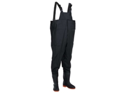 Vidaxl Jardineiras Com Botas Tamanho 39 Preto
