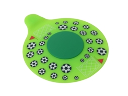 Tampão De Ralo De Banheira Em Silicone, Plug Universal Para Ralo (futebol Verde)