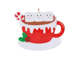 Laxiscreed Conjunto De 3 Copos De Natal Em Resina Com Árvore Decorativa Para Festas