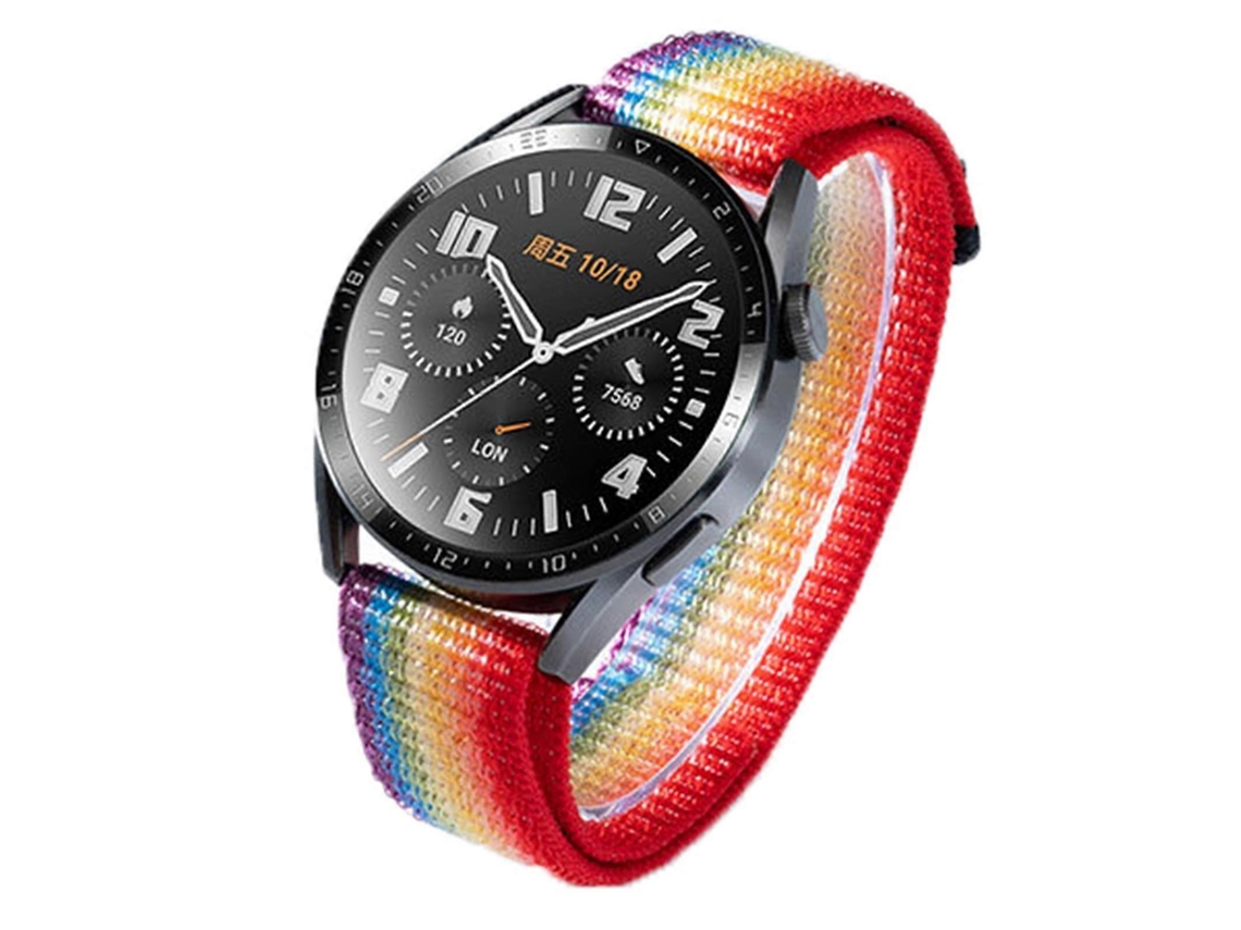 Pulseira De Relógio Esportivo Com Fecho De Velcro Em Nylon.