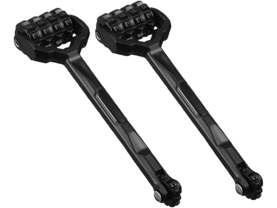 Conjunto De 2 Rolos Plástico À Prova Som Com Cabeça Dupla Para