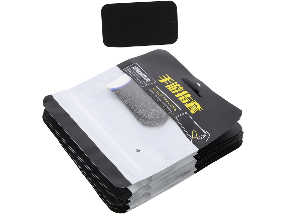 Lurelia Dedeiras Gaming Para Ecrã Tátil Abs, Antiderrapante, Respirável, Sensível Ao Toque, Absorção De Suor, Para Gaming Móvel E Ecrãs Táteis