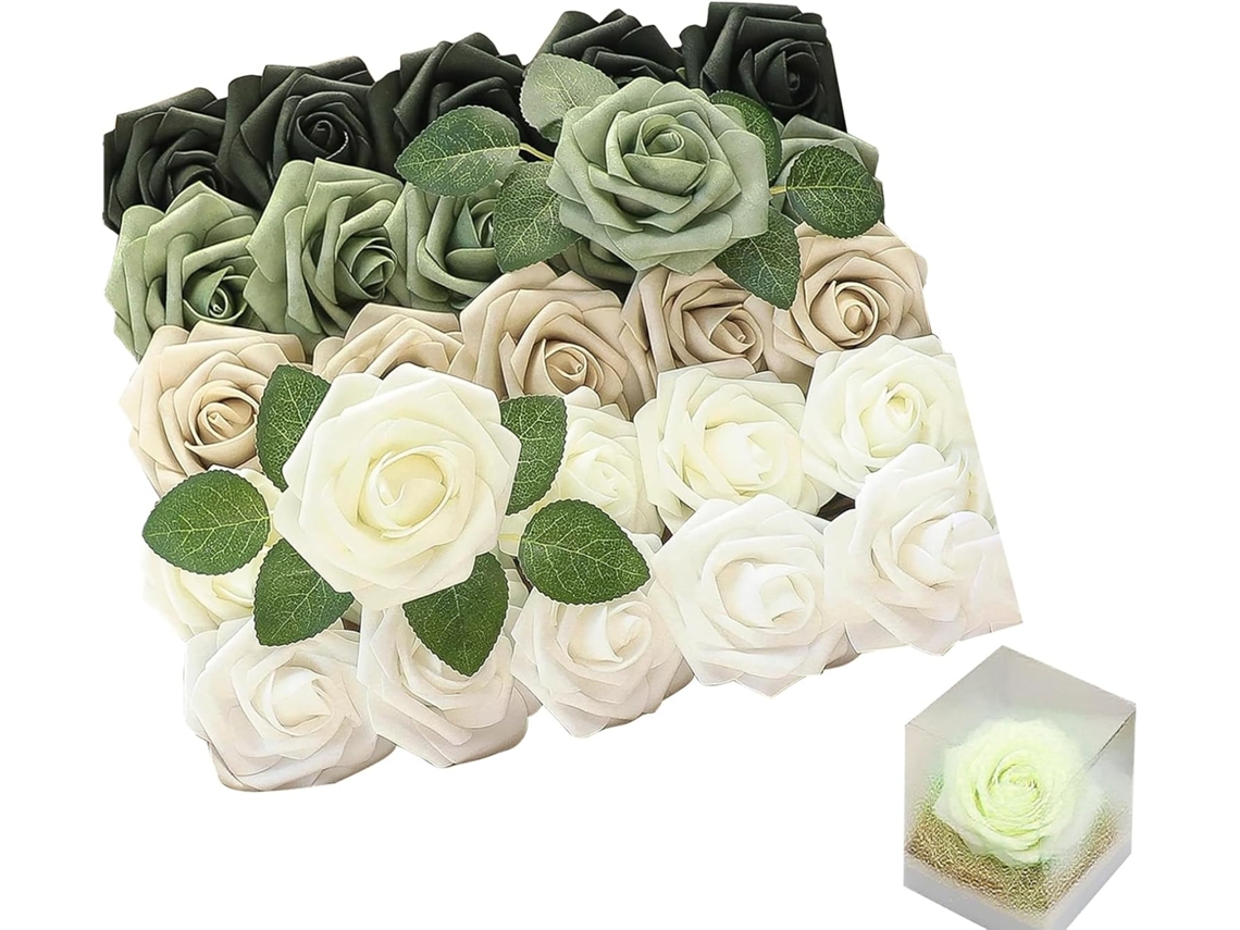 Flores Artificiais Realistas E Elegantes | 25 Arranjos Florais Em Degradê Para Casamento
