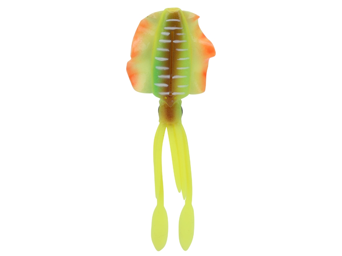 Isca Artificial Luminous Squid Amarelo verde