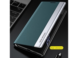 Capa De Couro Antiderrapante Com Suporte Para Honor 200 Lite