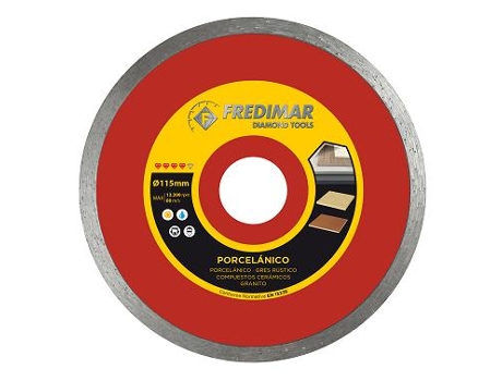 Disco de Porcelana Ø115 Copo Contínuo-Fino Vermelho Lote-2 FREDIMAR