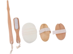 Lurelia Escova De Massagem Corporal Para Corpo E Rosto, Dupla Face, Massagem Suave E Portátil