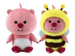 Boneco De Pelúcia Castor Loopy De 26 Cm (10,23 Polegadas), 2 Peças Para Uso Doméstico