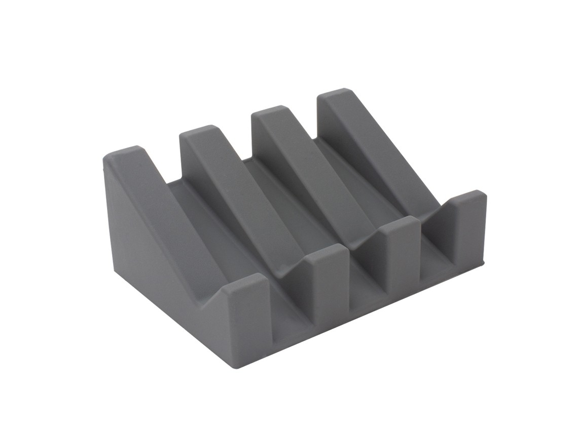 Saboneteira De Silicone Para Banheiro, Com Sistema De Drenagem Automática.