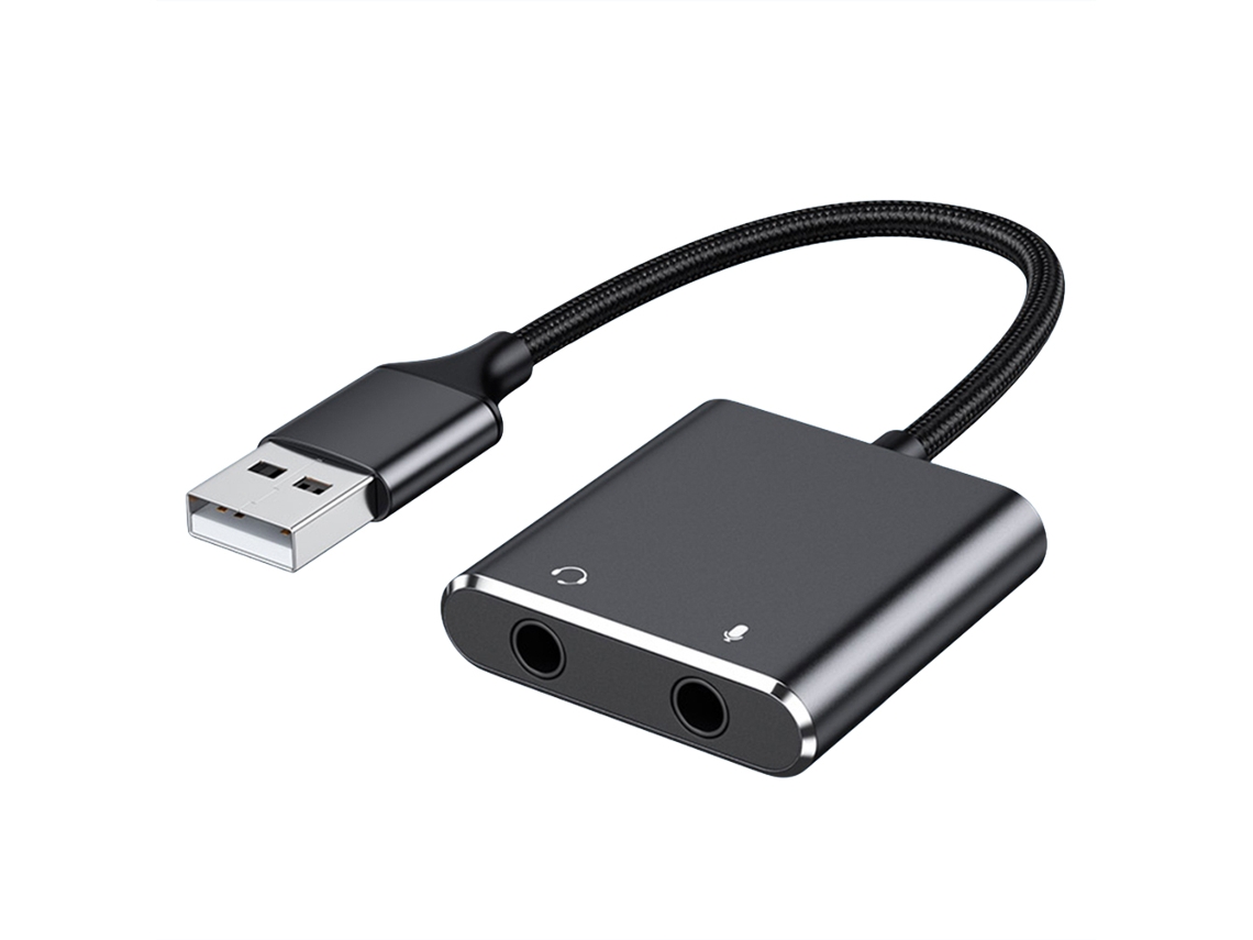 Placa de Som externa USB compatível com jogos de computador | EOOCOO