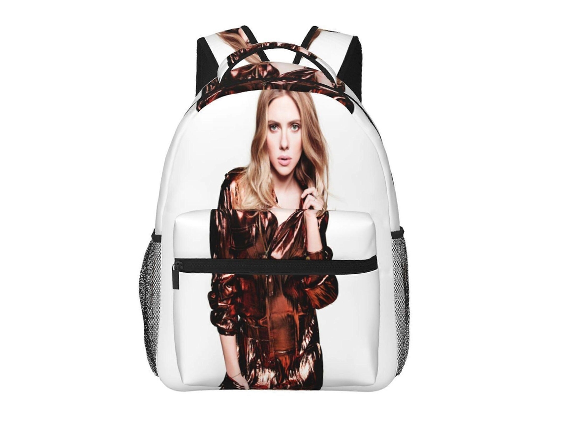 Mochila De Estudante Scarlett Johansson S21, Durável E Leve, Com Alça De Ombro Impermeável E Respirável I21 Olysi Shop