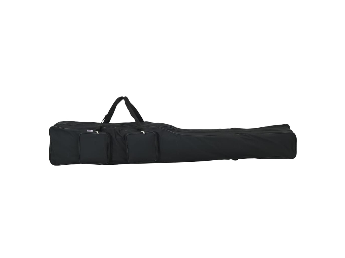 Vidaxl Saco Para Cana De Pesca 150 Cm Tecido Oxford Preto