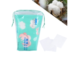 200 unidades/bolsa de discos de algodón para limpieza facial, desmaquillantes y quitaesmaltes.