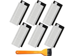 Pacote Com 6 Peas De Reposio Para Filtros De Aspiradores De P Robticos, Acessrios Para Aspiradores De P Robticos Yunzii