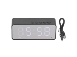 Relógio Despertador Bluetooth 5.0 G50 com Rádio FM e MP3 | S/MARCA
