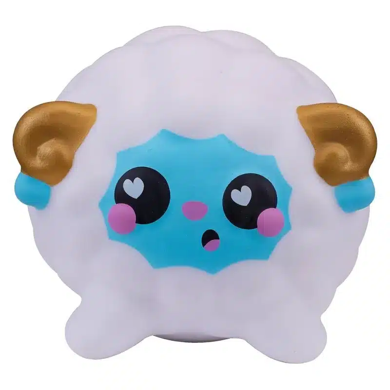 Muñeco Flexible Smooshzees Luvzees Oveja Blanca 08103 Ovejabl Más De 2 Añostoy Partner